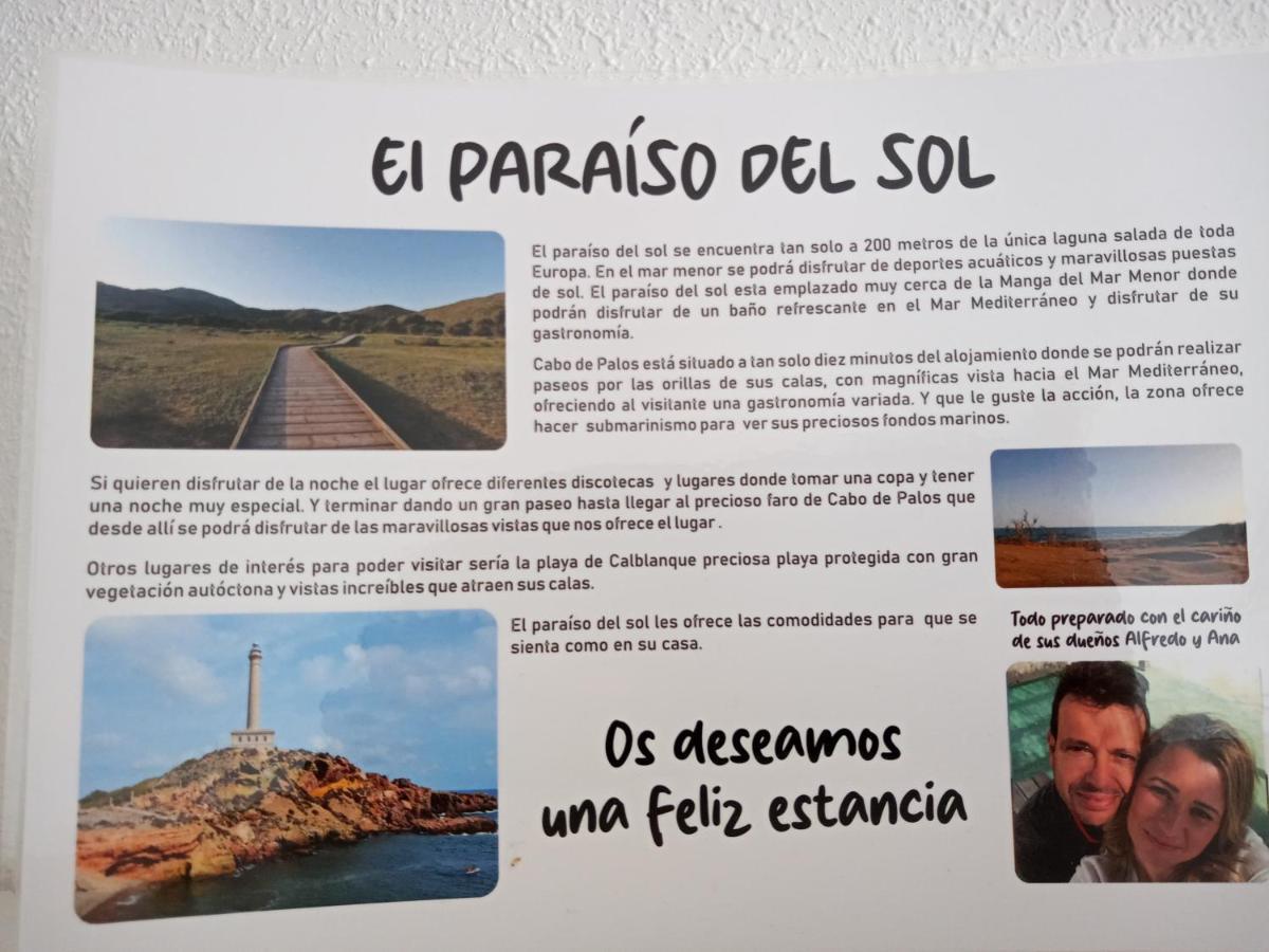El Paraiso Del Sol Картахена Екстер'єр фото